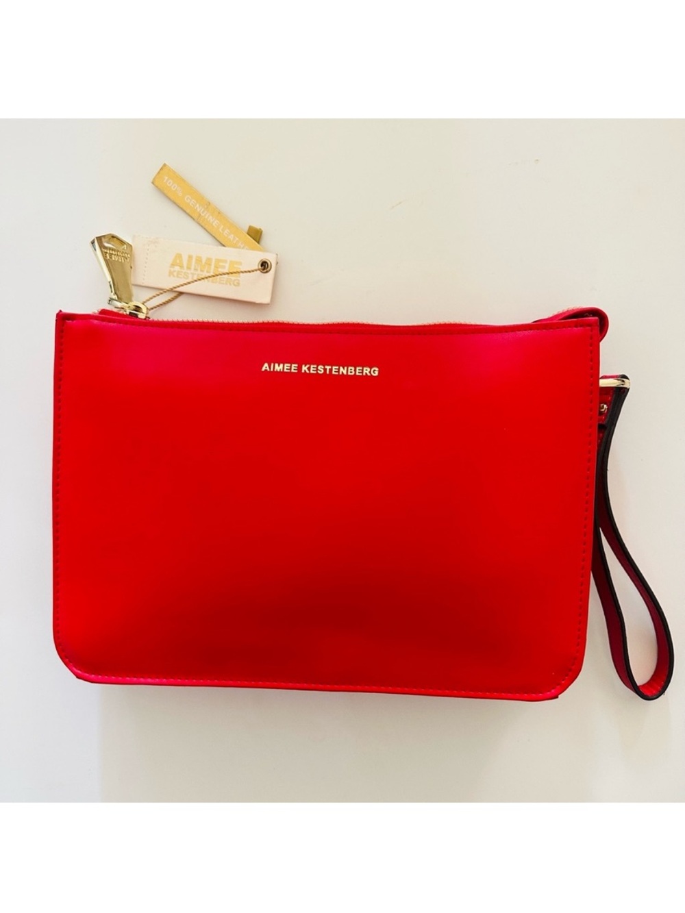 Aimee Kestenberg Cherry Red Mariah Clutch